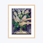 Vintage Vogue Cover, "Hands Arranging  Flowers", Eduardo Garcia Benito