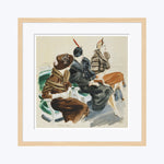 Vogue Illustration, "Women Wearing Hats and Capes", Rene Bouet-Willaumez