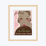 Original Vintage Femina Magazine Cover, November 1932