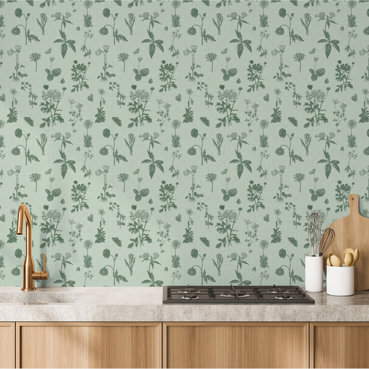 Tonal Flower Journal Tonal Greens