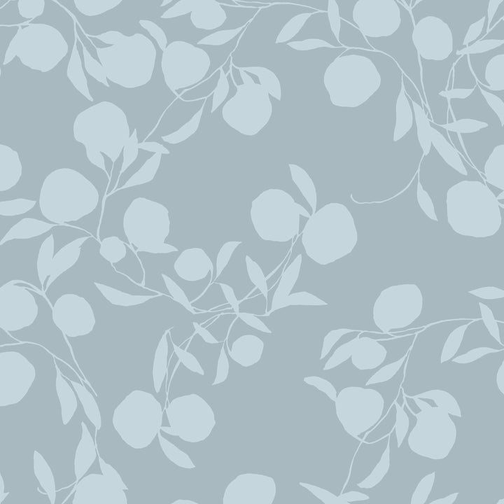 Pomegranate Blue on Blue