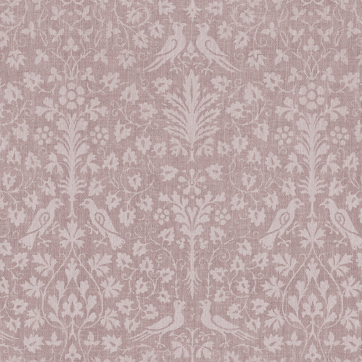 Textured Woodland Tapestry Dusty Rose