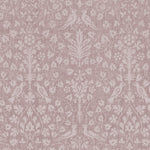 Textured Woodland Tapestry Dusty Rose