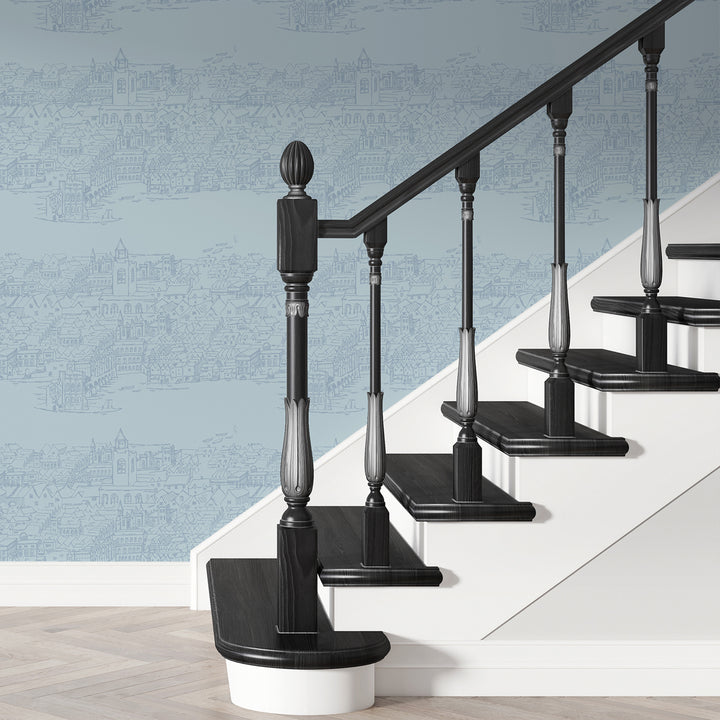 London Sprawling Blue