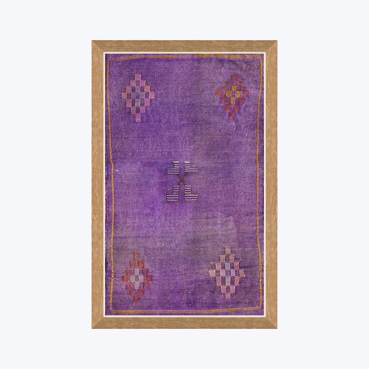Moroccan Textiles - Purple