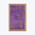 Moroccan Textiles - Purple