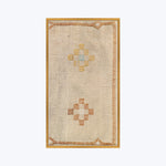 Moroccan Pillows Triptych in Taupe 3