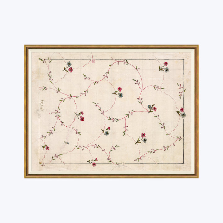 Antique Floral Vines II