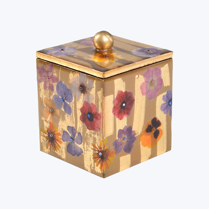 Fleur Container Gold