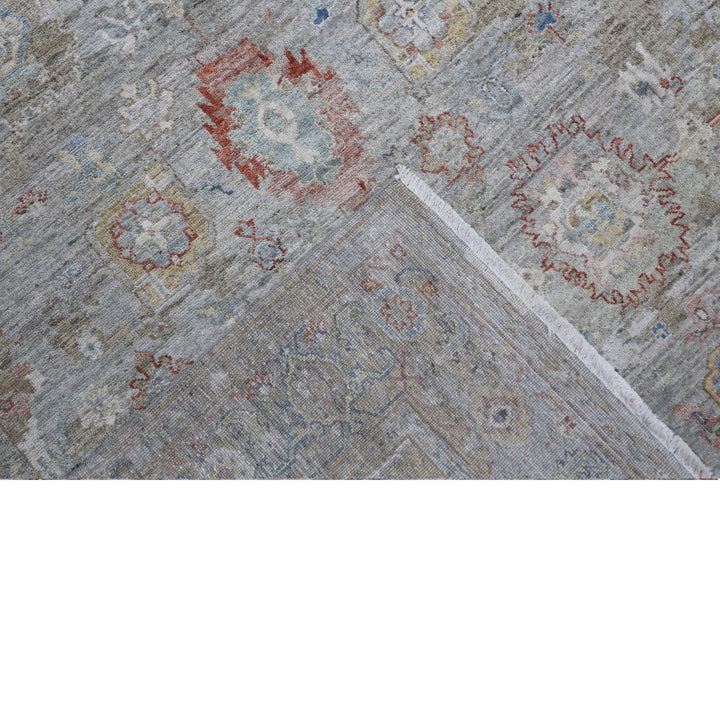 Grey Antique Revival Wool Rug 6x9