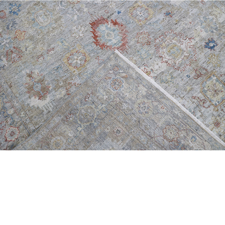 Grey Antique Revival Wool Rug 8x10