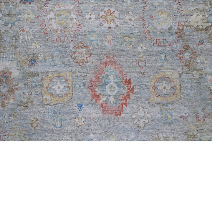 Grey Antique Revival Wool Rug 8x10