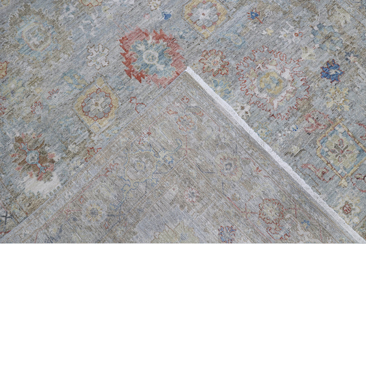 Grey Antique Revival Wool Rug 8x10