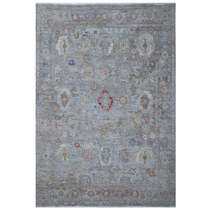 Grey Antique Revival Wool Rug 8x10