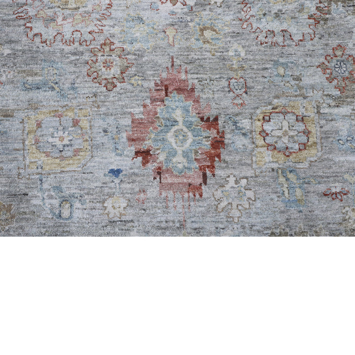 Grey Antique Revival Wool Rug 8x10