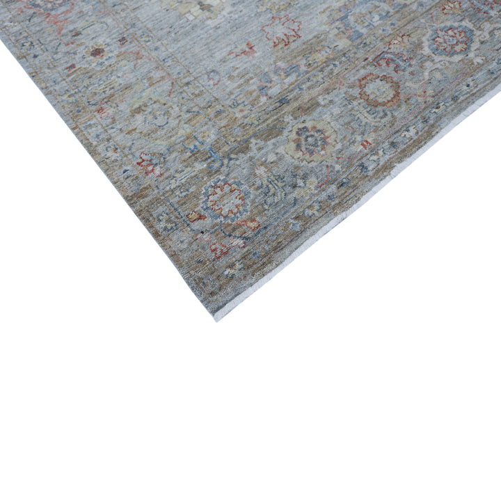 Grey Antique Revival Wool Rug 8x10