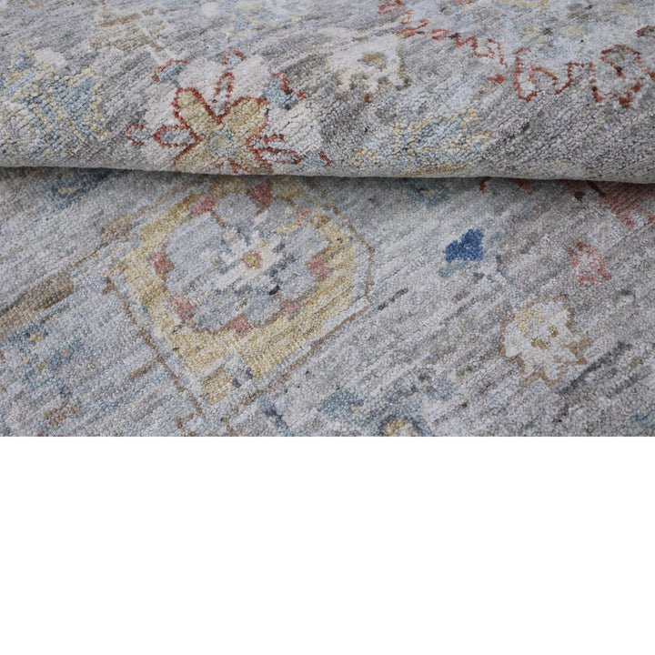 Grey Antique Revival Wool Rug 8x10