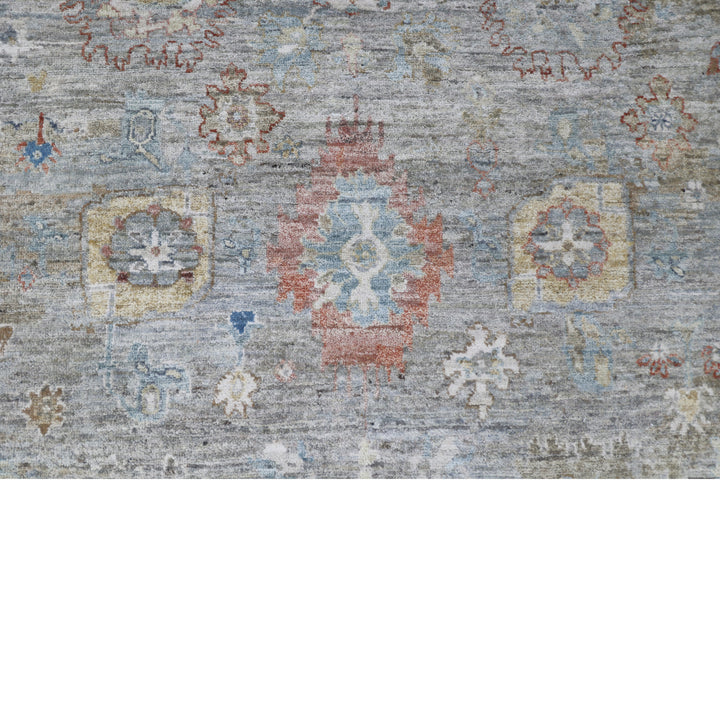 Grey Antique Revival Wool Rug 8x10