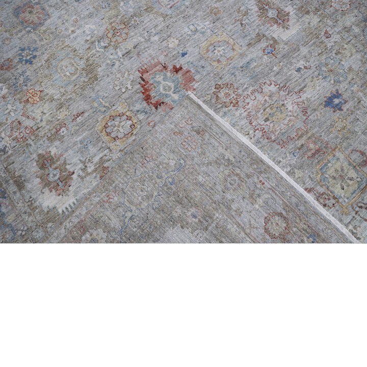 Grey Antique Revival Wool Rug 8x10