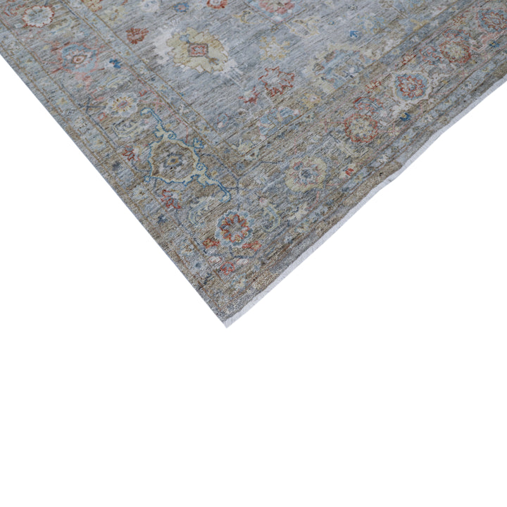Grey Antique Revival Wool Rug 8x10
