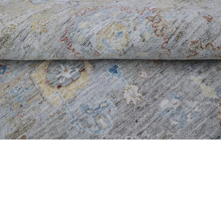 Grey Antique Revival Wool Rug 8x10