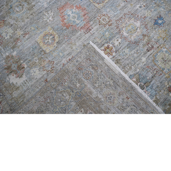 Grey Antique Revival Wool Rug 8x10