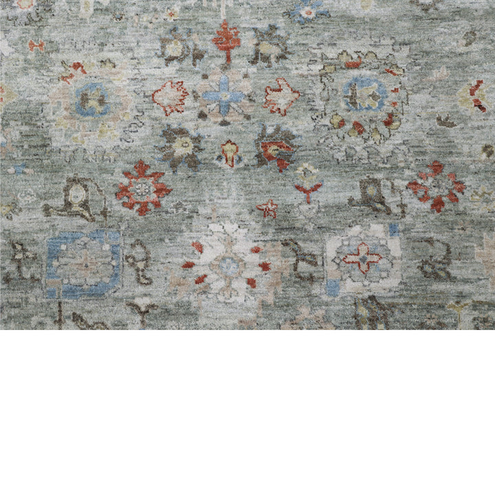 Grey Antique Revival Wool Rug 8x10