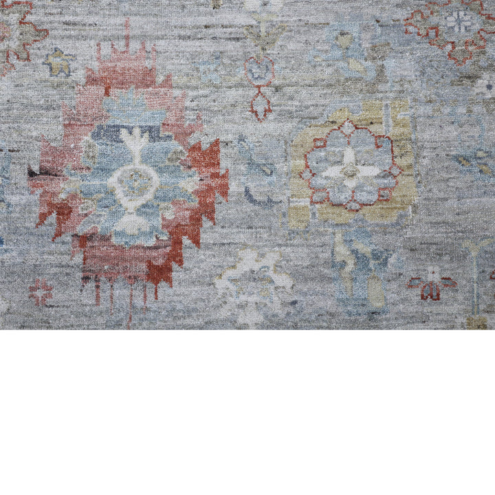 Grey Antique Revival Wool Rug 9x12