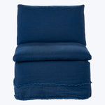 Laguna Fringe Armless Swivel Chair