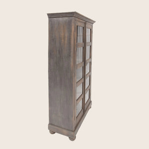 Vintage Grey 2-Door Cabinet - hover