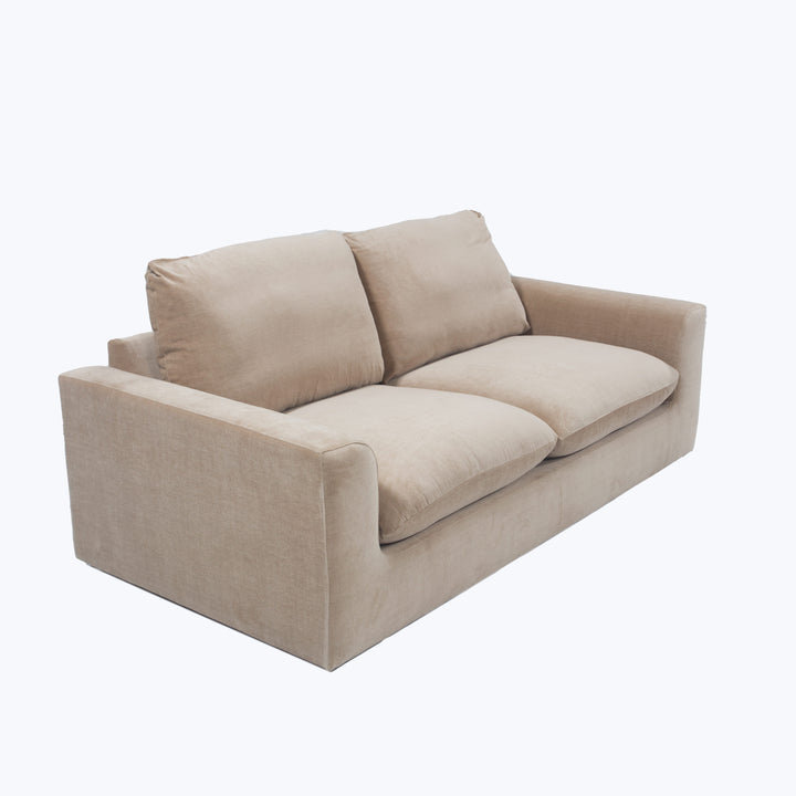 Waverly Sofa 85" / Athens Textured Velvet / Biscotti