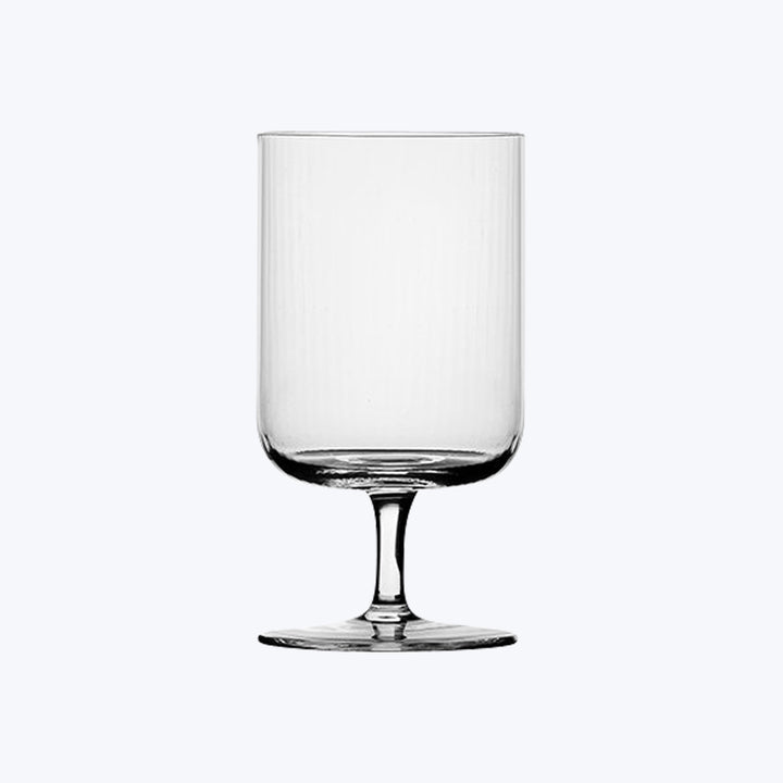 Pleats Water Stemmed Glass