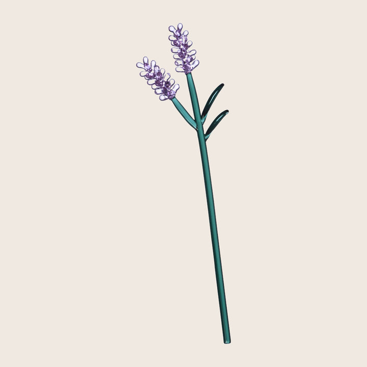 Botanica Glass Flower Lilac Lavender