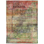 Mulitcolored Alchemy Transitional Silk Rug - 8'8" x 11'7"