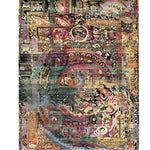 Mulitcolored Alchemy Transitional Silk Wool Blend Rug - 9'10" x 13'8"