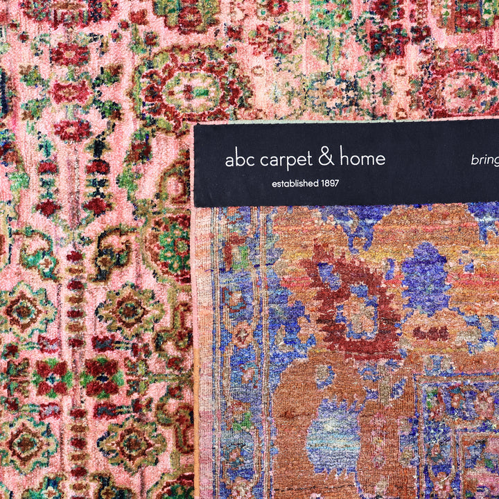 Pink Alchemy Transitional Silk Rug - 15'8" x 20'5"