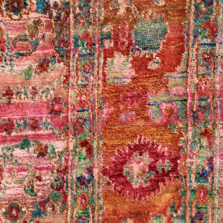 Pink Alchemy Transitional Silk Rug - 15'8" x 20'5"
