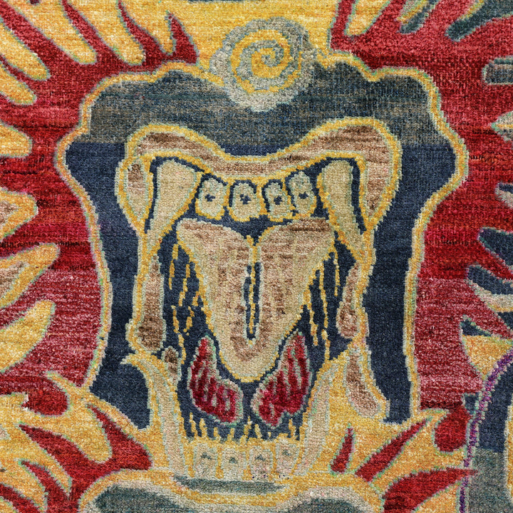 Gold Alchemy Transitional Wool Rug - 9'7" x 14'4"