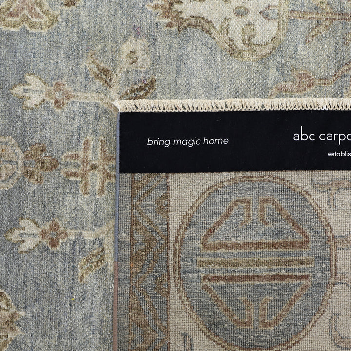 Grey Alchemy Transitional Silk Rug - 9'10" x 13'9"