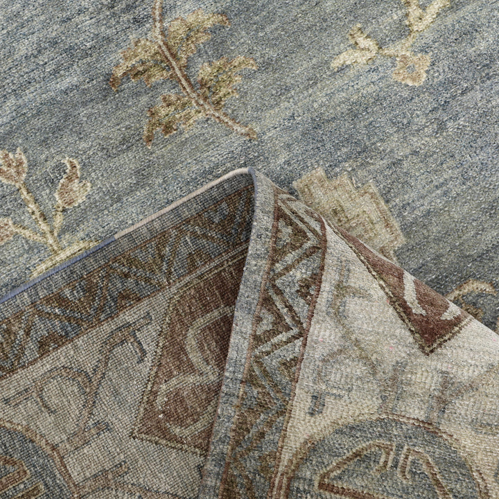 Grey Alchemy Transitional Silk Rug - 9'10" x 13'9"