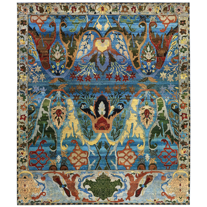 Blue Alchemy Transitional Wool Rug - 12'3" x 14'6"