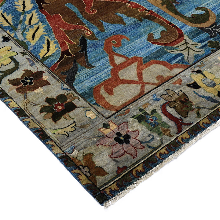 Blue Alchemy Transitional Wool Rug - 12'3" x 14'6"