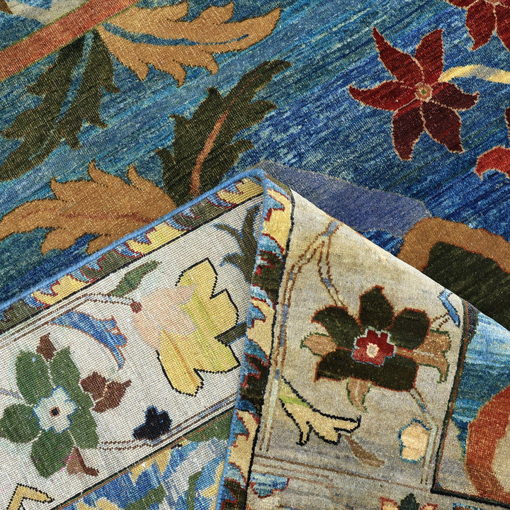 Blue Alchemy Transitional Wool Rug - 12'3" x 14'6"