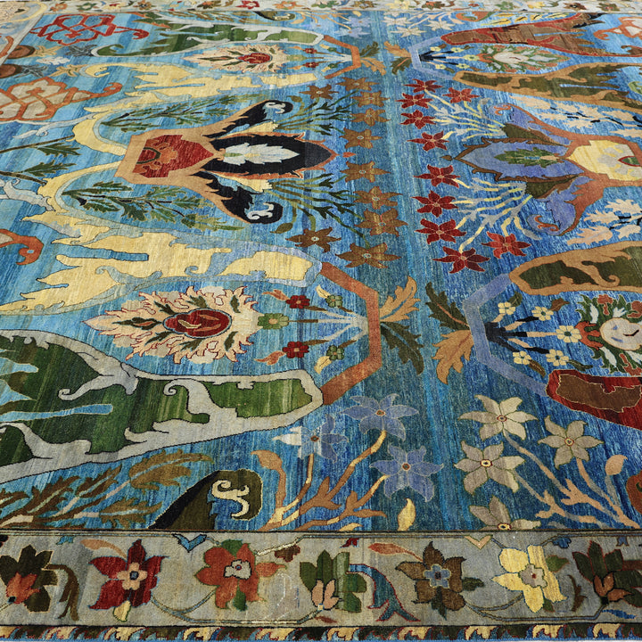 Blue Alchemy Transitional Wool Rug - 12'3" x 14'6"