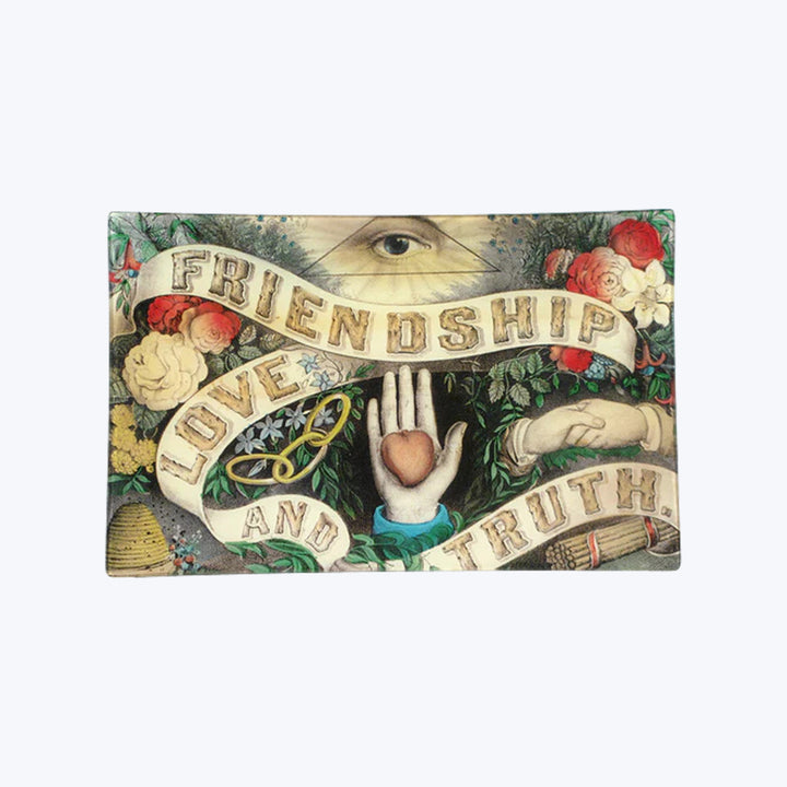 Friendship Love Truth Tray Multi