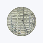 New York Map, Gramercy Park Paperweight Black/White