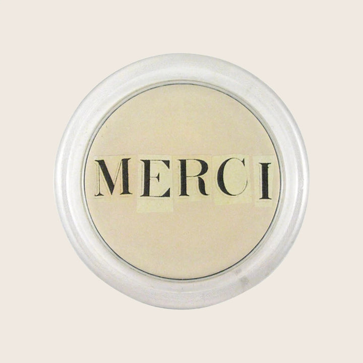 Merci Coaster Black/White