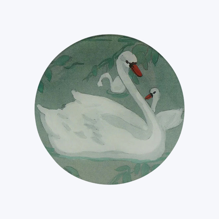 Swan Round Plate Multi