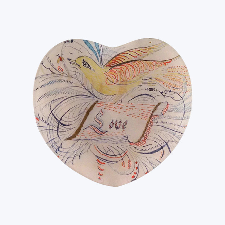 Autograph Heart Dish Multi