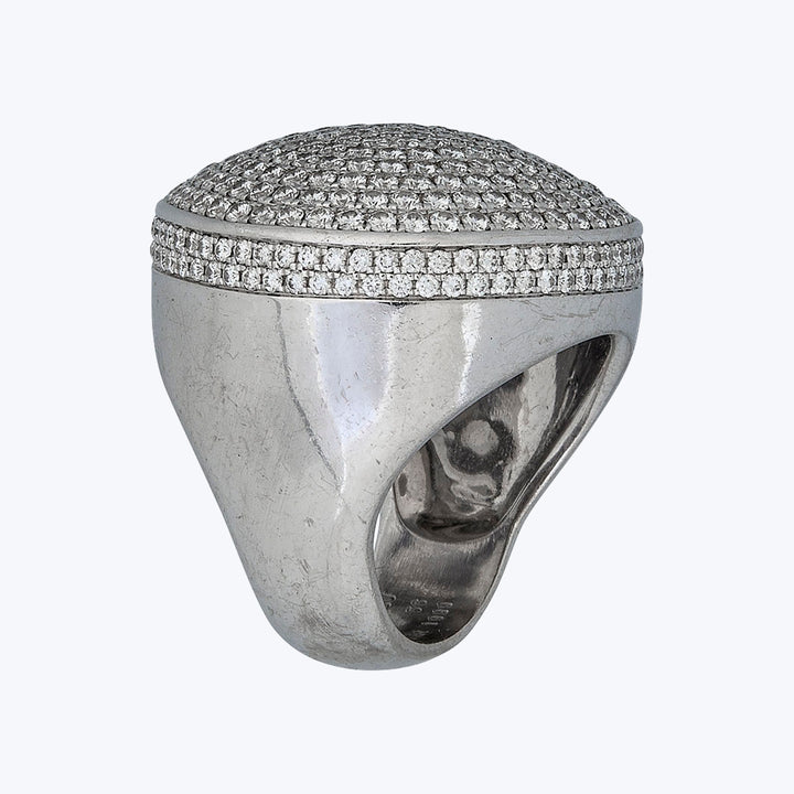 Cartier 18KWG Diamond Jeton Sauvage Cocktail Ring